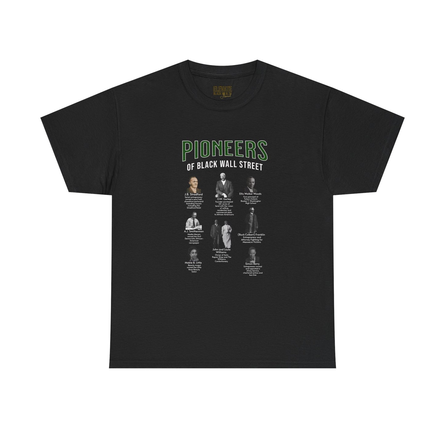 Pioneers of Black Wall Street T-Shirt