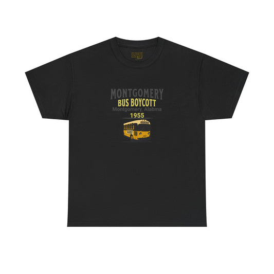 Montgomery Bus Boycott Resistance Tee — Civil Rights Protest Shirt