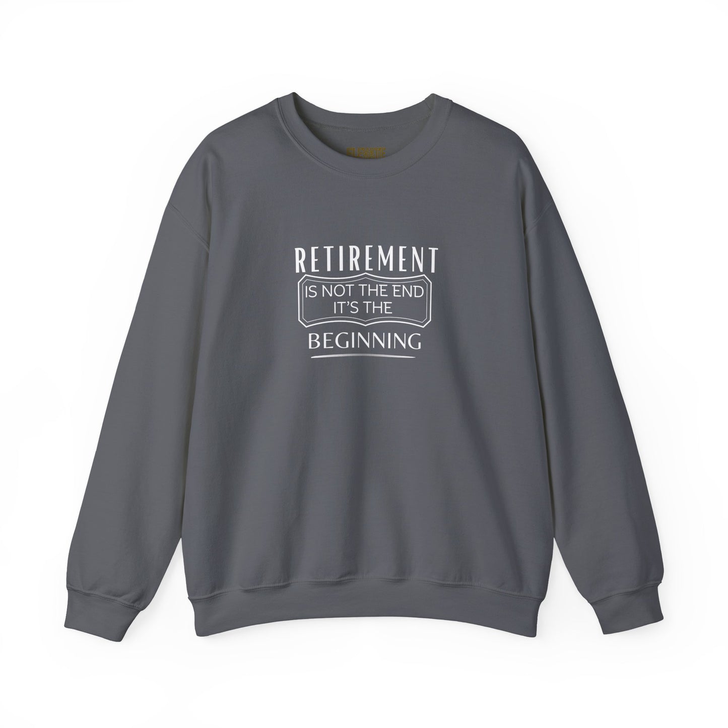 Retirement Is The Beginning Sweatshirt — Funny Retirement Gift Crewneck