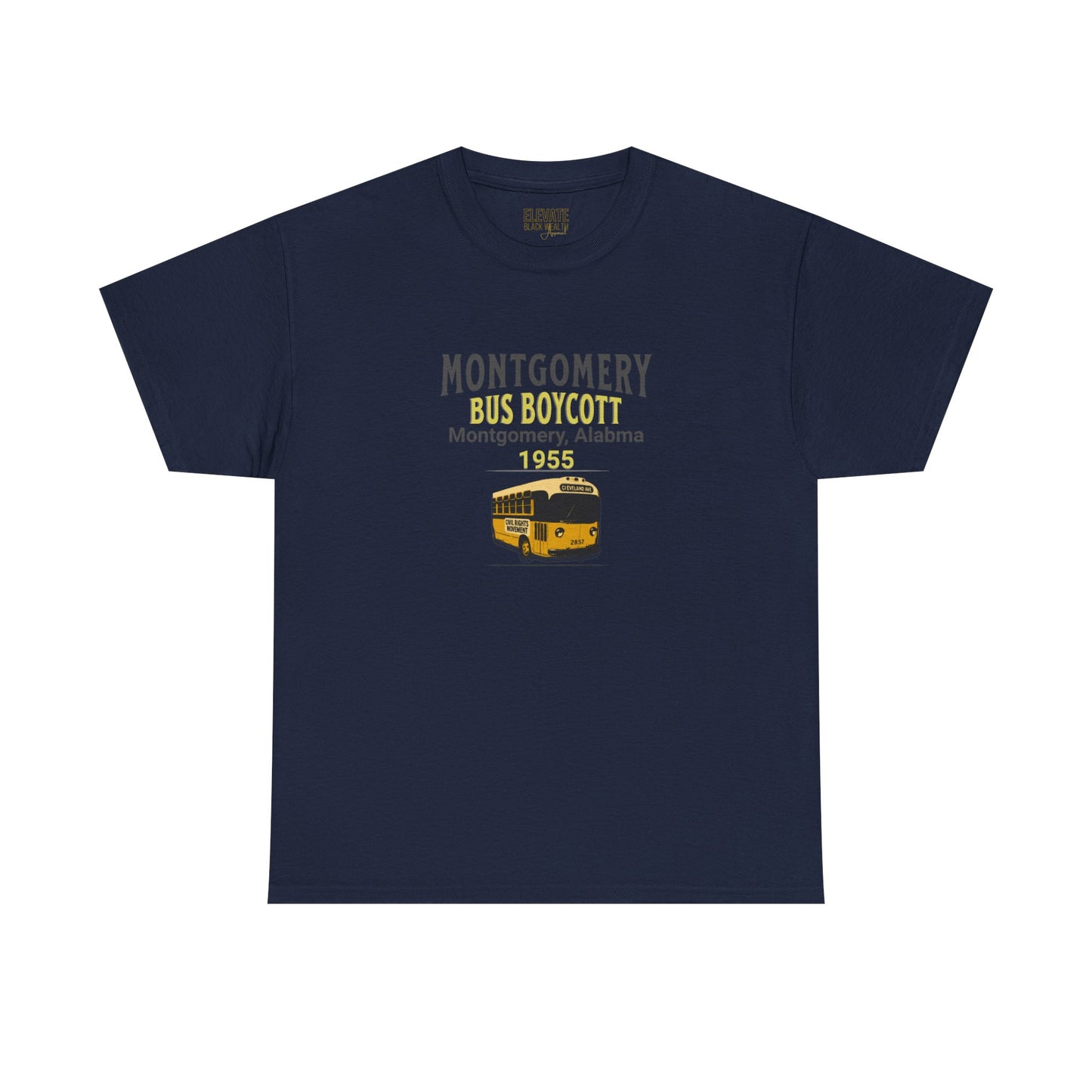 Montgomery Bus Boycott Resistance Tee — Civil Rights Protest Shirt