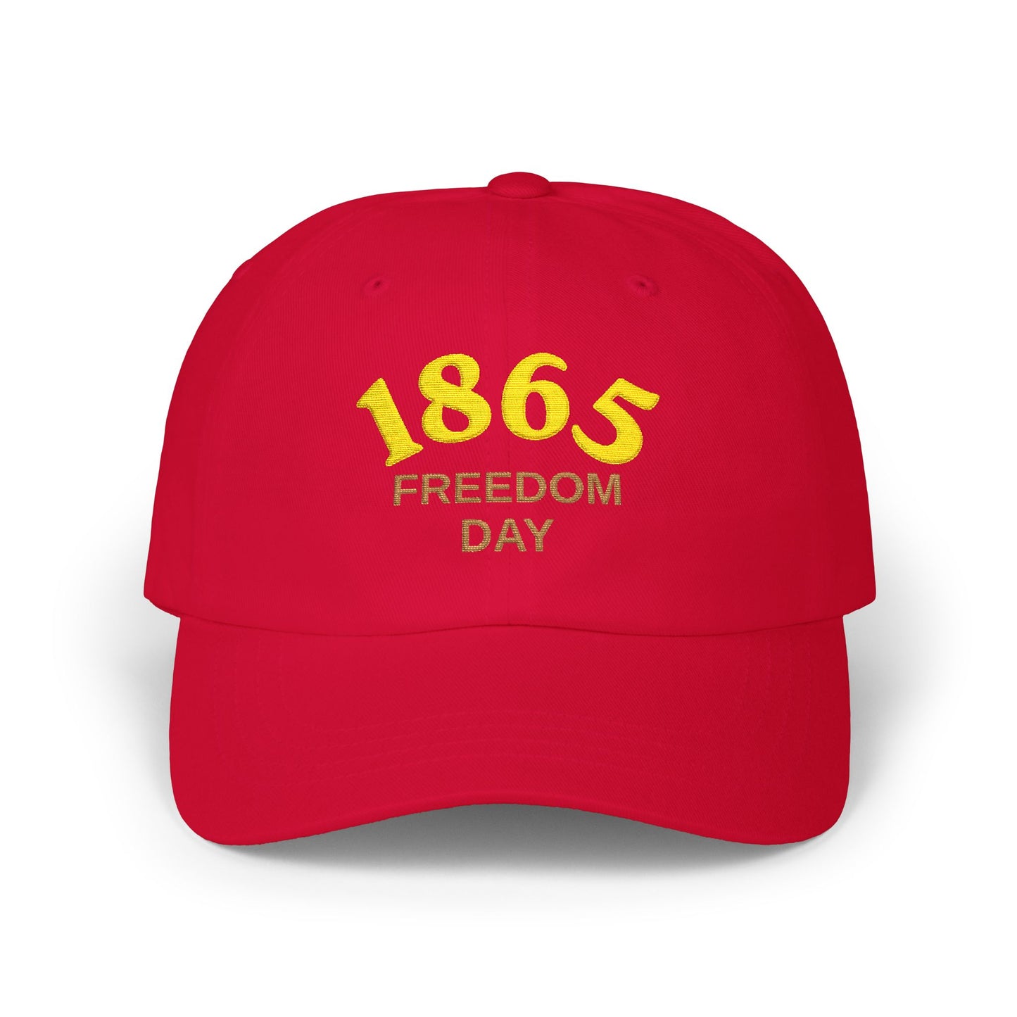 Dad Cap — "1865 Freedom Day" Embroidered Baseball Hat