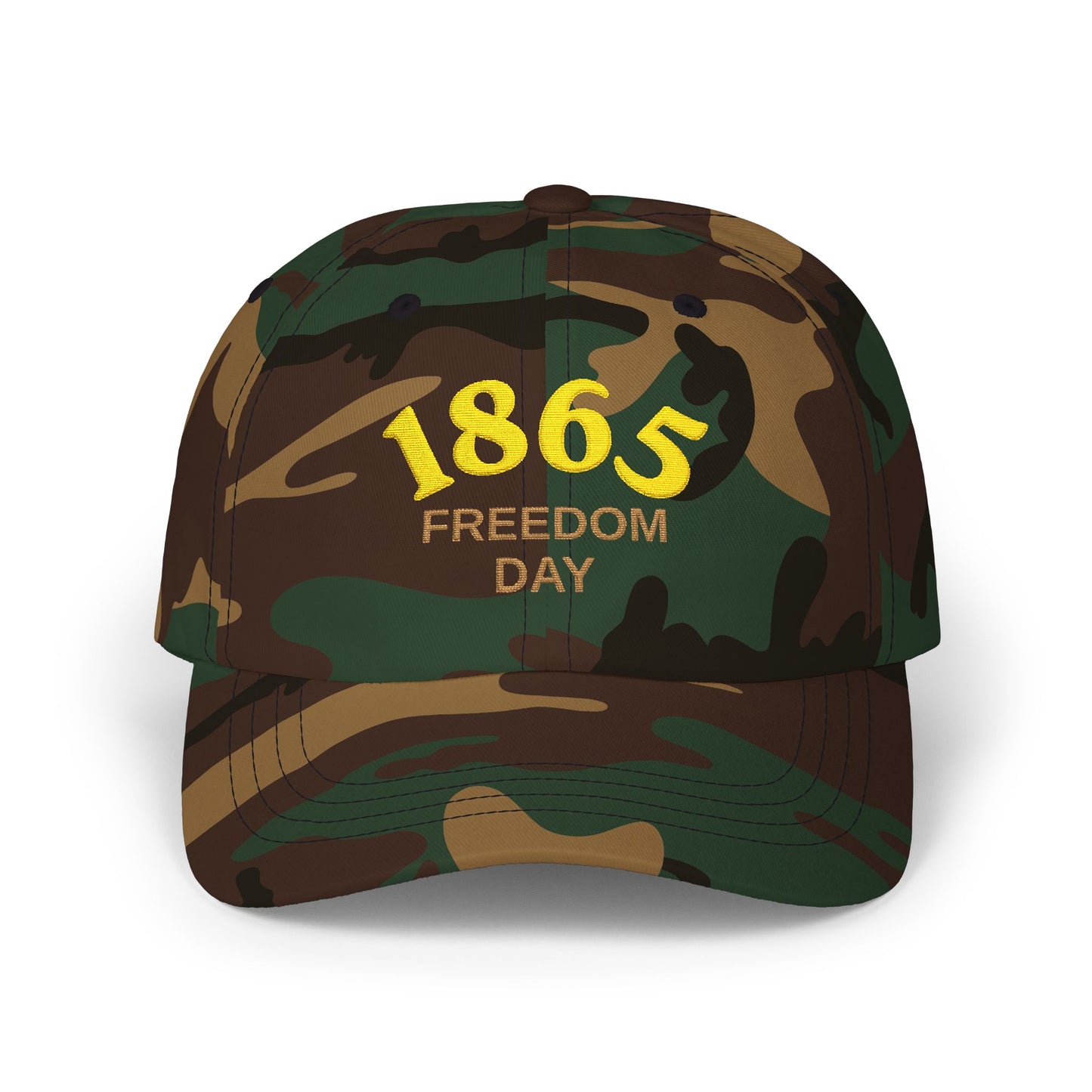 Dad Cap — "1865 Freedom Day" Embroidered Baseball Hat