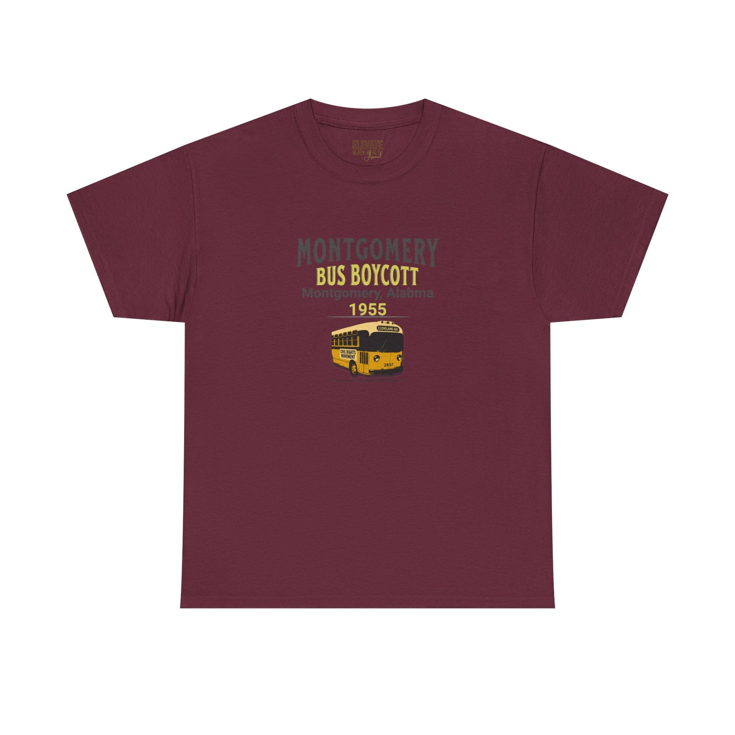 Montgomery Bus Boycott Resistance Tee — Civil Rights Protest Shirt