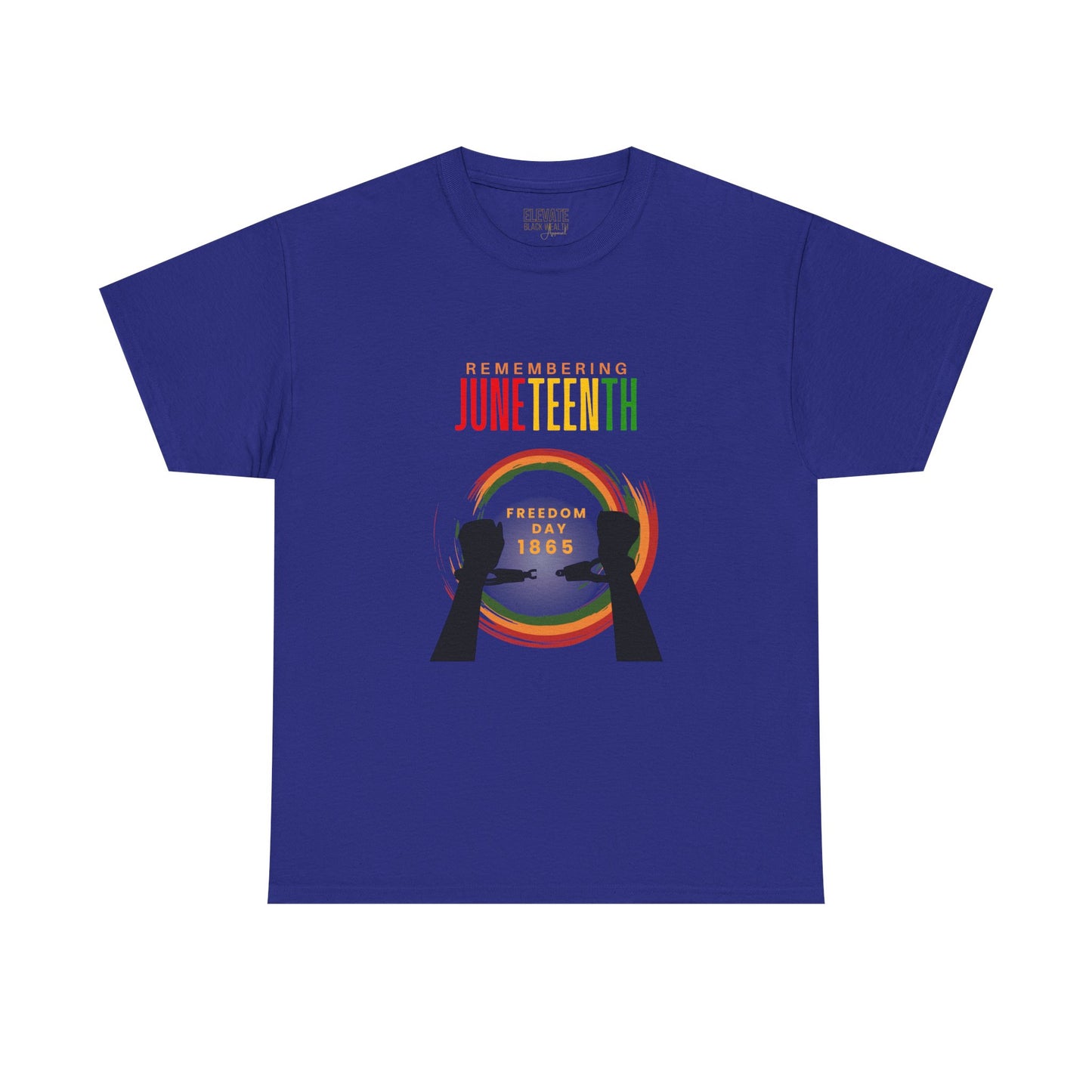 Juneteenth Remembering Tee — "Freedom Day 1865" Celebration T-Shirt