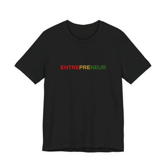 Entrepreneur Rainbow Text Tee - Entrepreneur T-Shirt