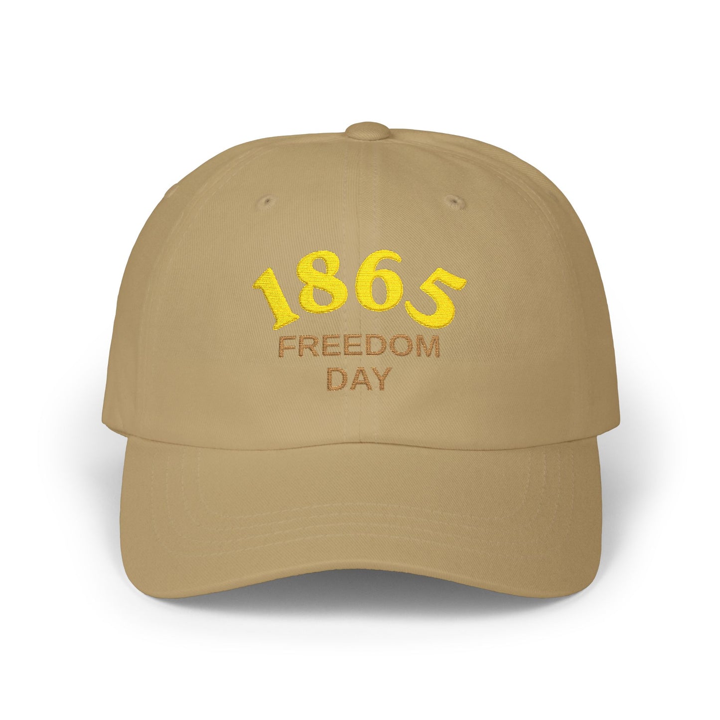 Dad Cap — "1865 Freedom Day" Embroidered Baseball Hat