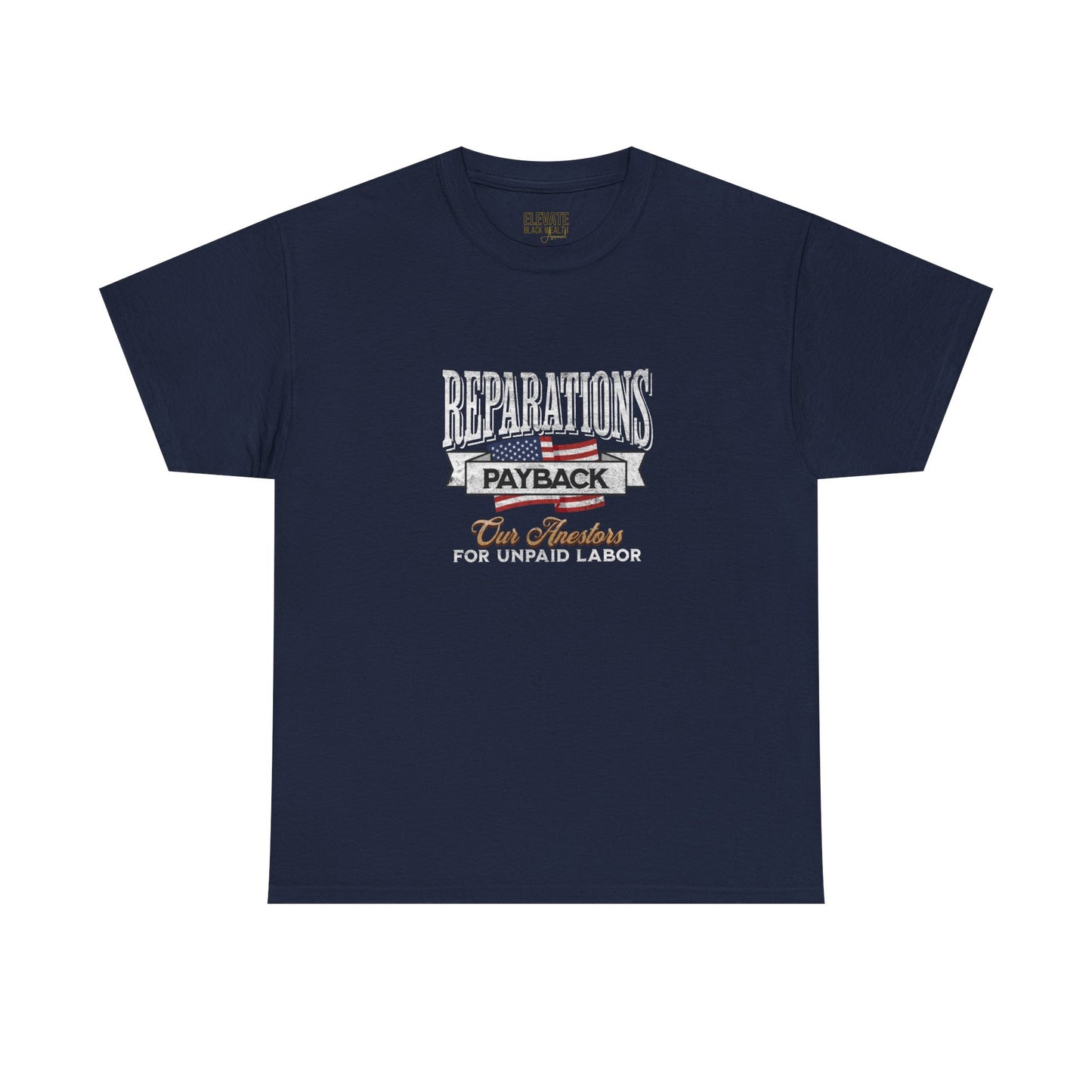 Reparations Payback T-Shirt — 'For Unpaid Labor' Social Justice Tee