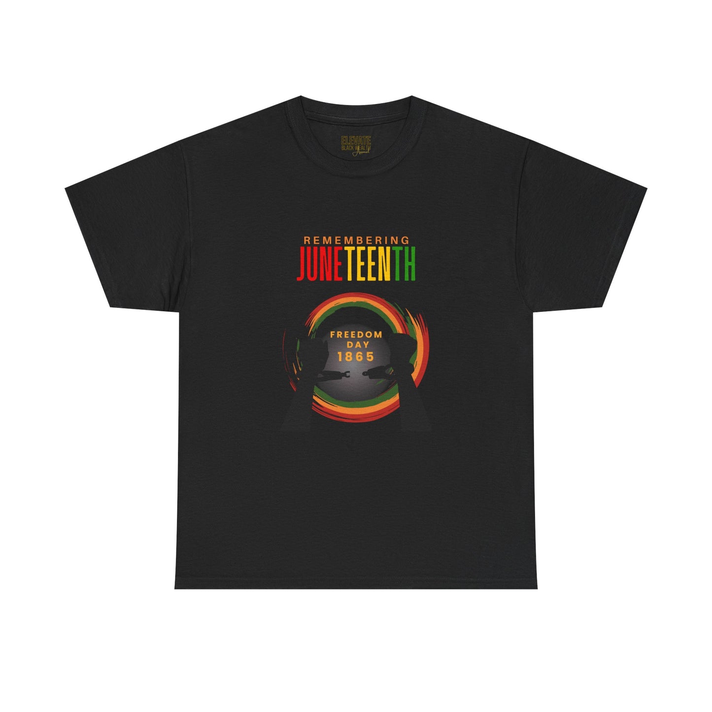 Juneteenth Remembering Tee — "Freedom Day 1865" Celebration T-Shirt