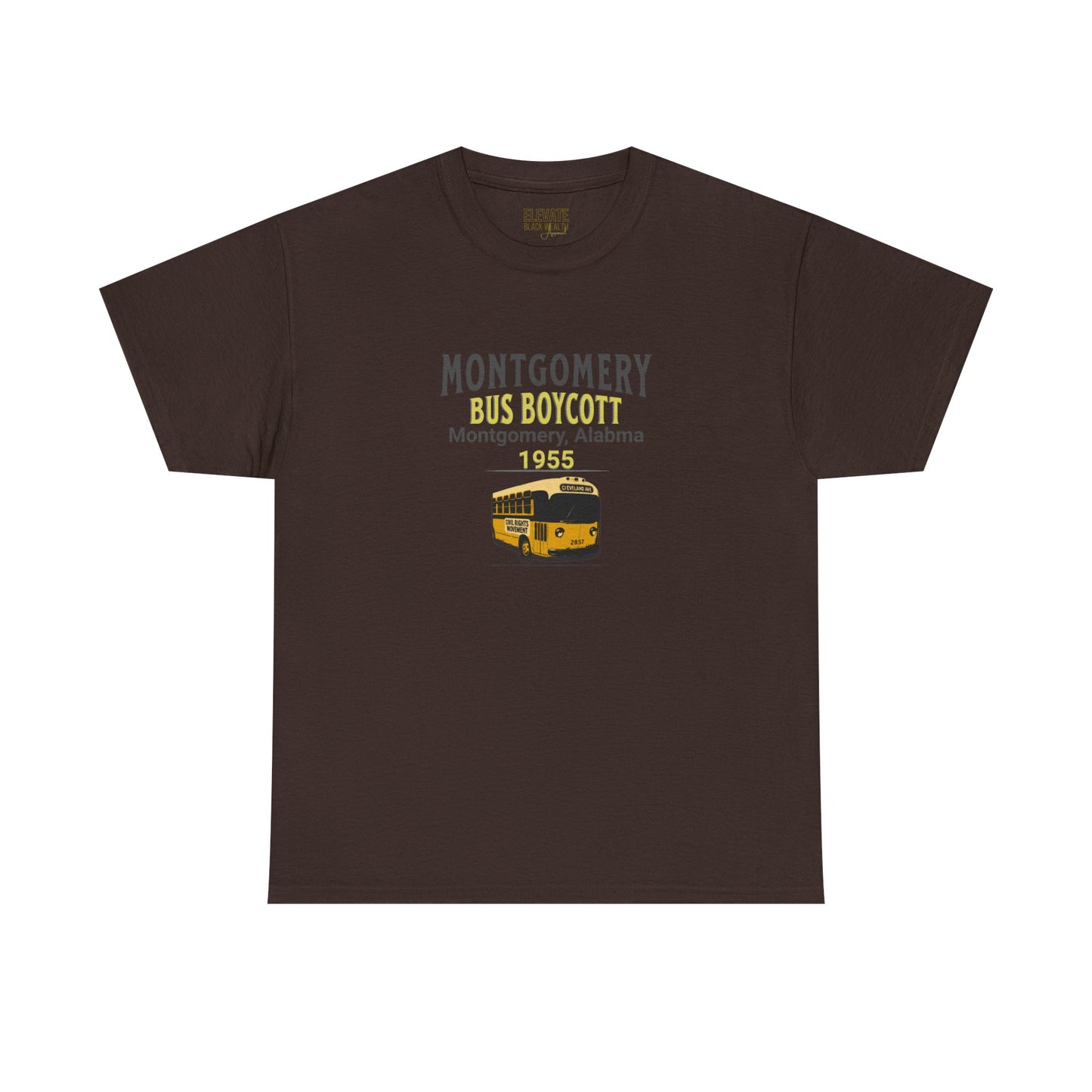 Montgomery Bus Boycott Resistance Tee — Civil Rights Protest Shirt