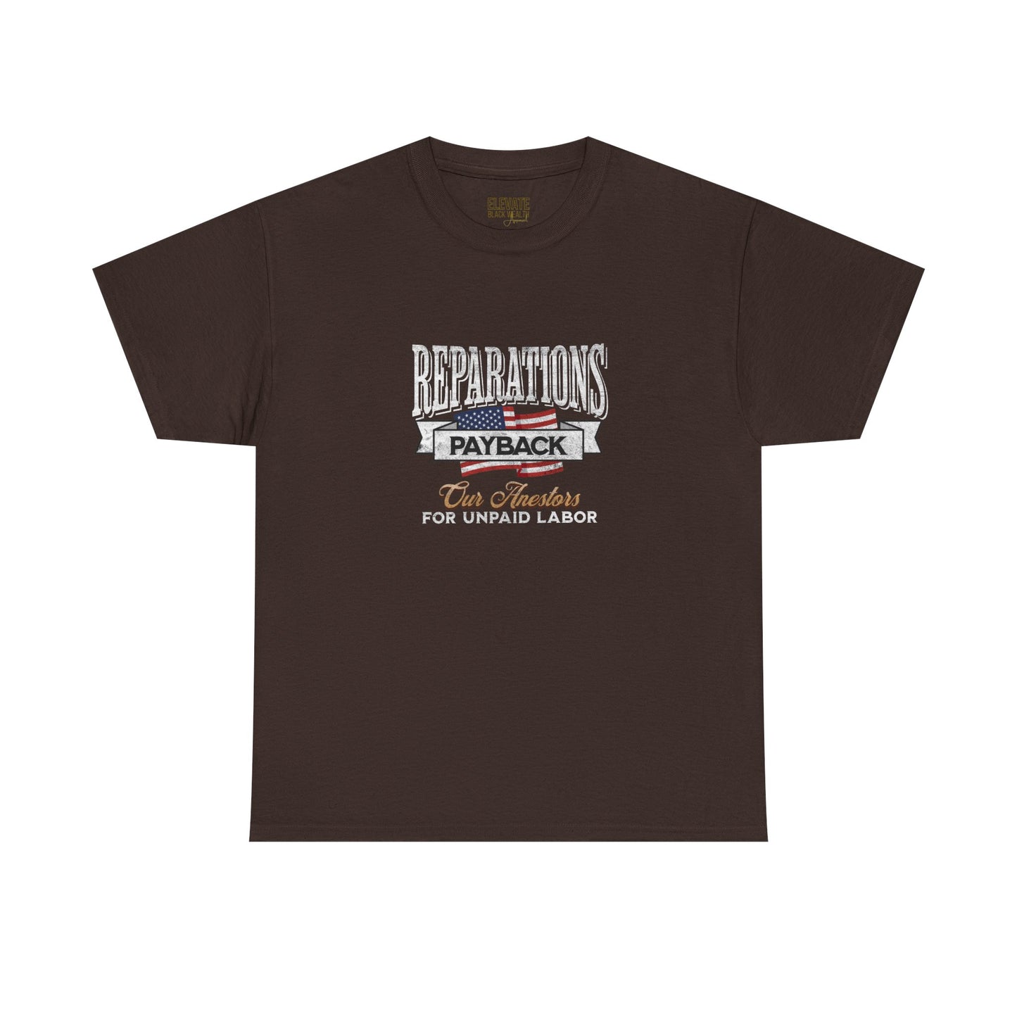Reparations Payback T-Shirt — 'For Unpaid Labor' Social Justice Tee