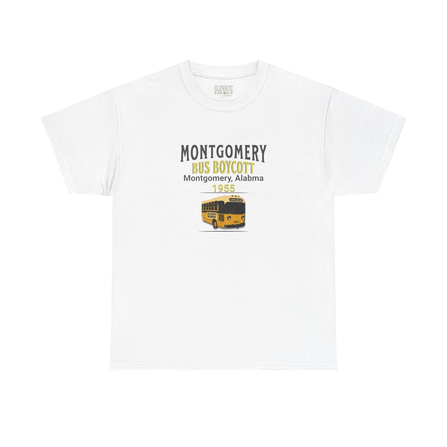 Montgomery Bus Boycott Resistance Tee — Civil Rights Protest Shirt