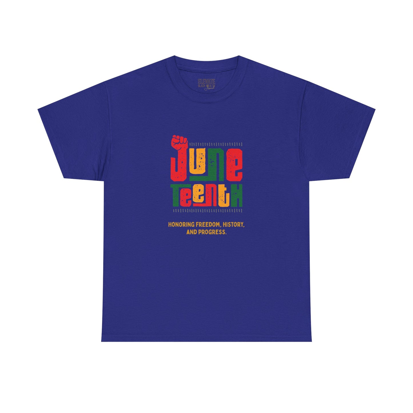Juneteenth Celebration Tee — "Honoring Freedom, History, and Progress"