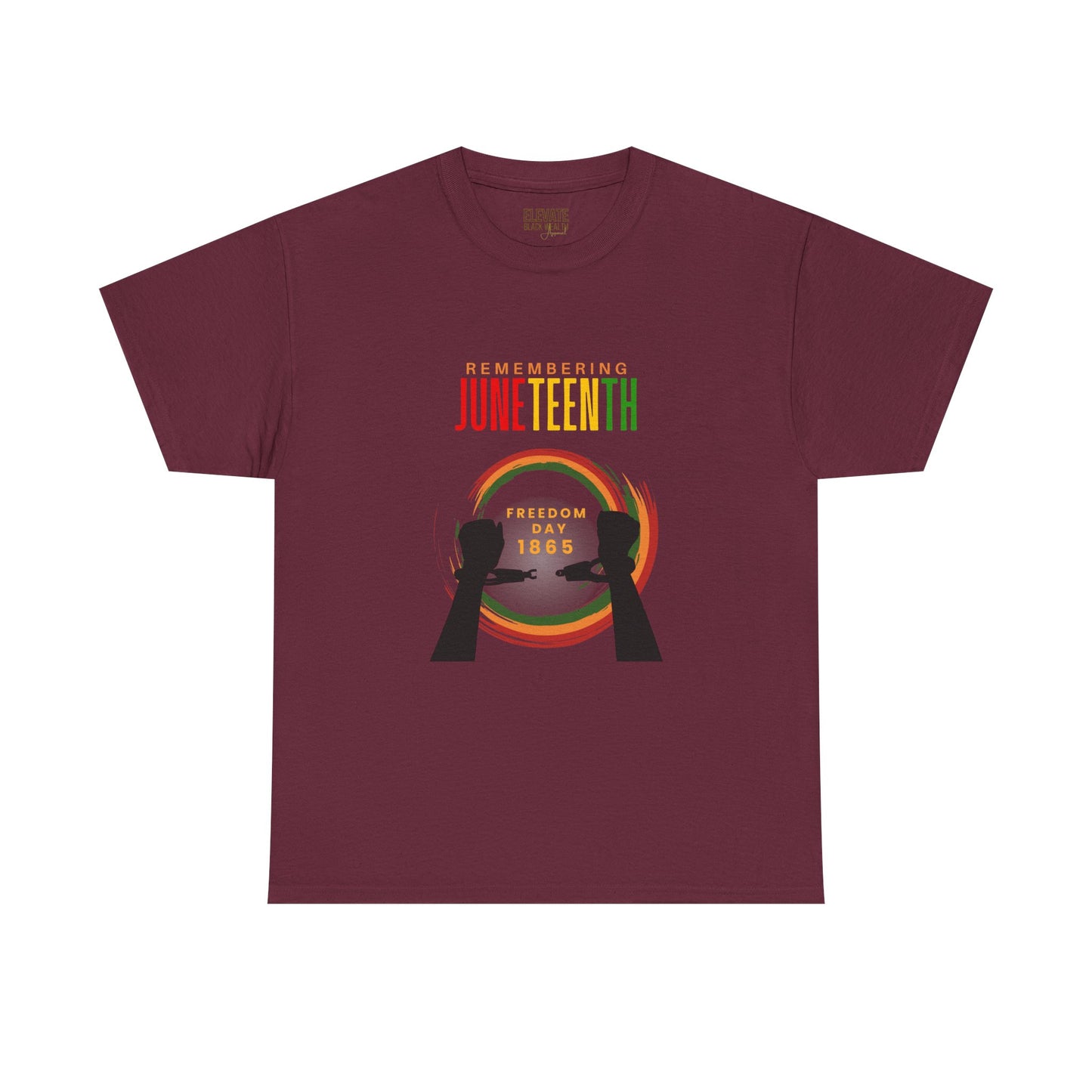 Juneteenth Remembering Tee — "Freedom Day 1865" Celebration T-Shirt