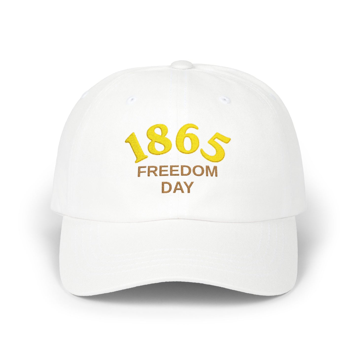 Dad Cap — "1865 Freedom Day" Embroidered Baseball Hat