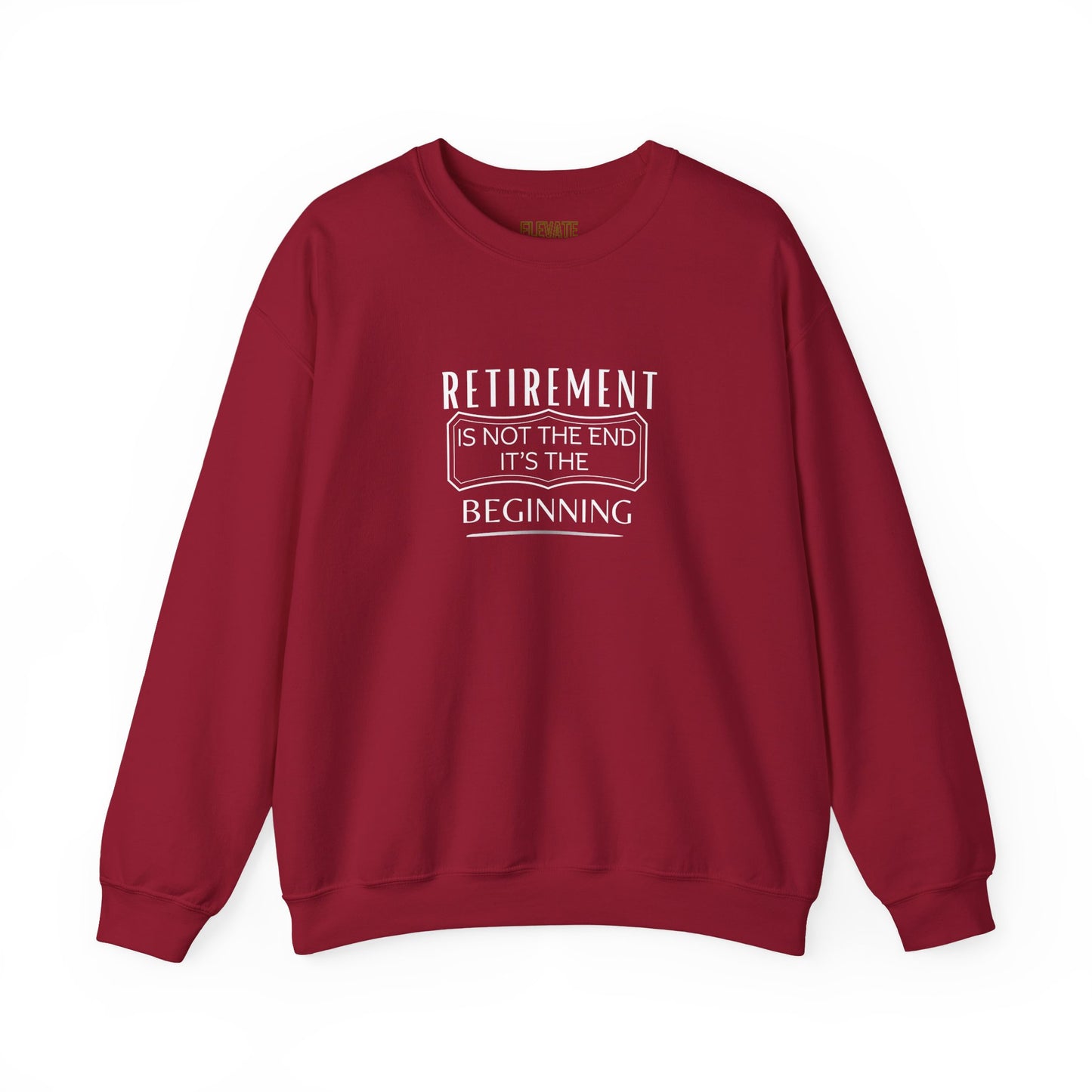 Retirement Is The Beginning Sweatshirt — Funny Retirement Gift Crewneck