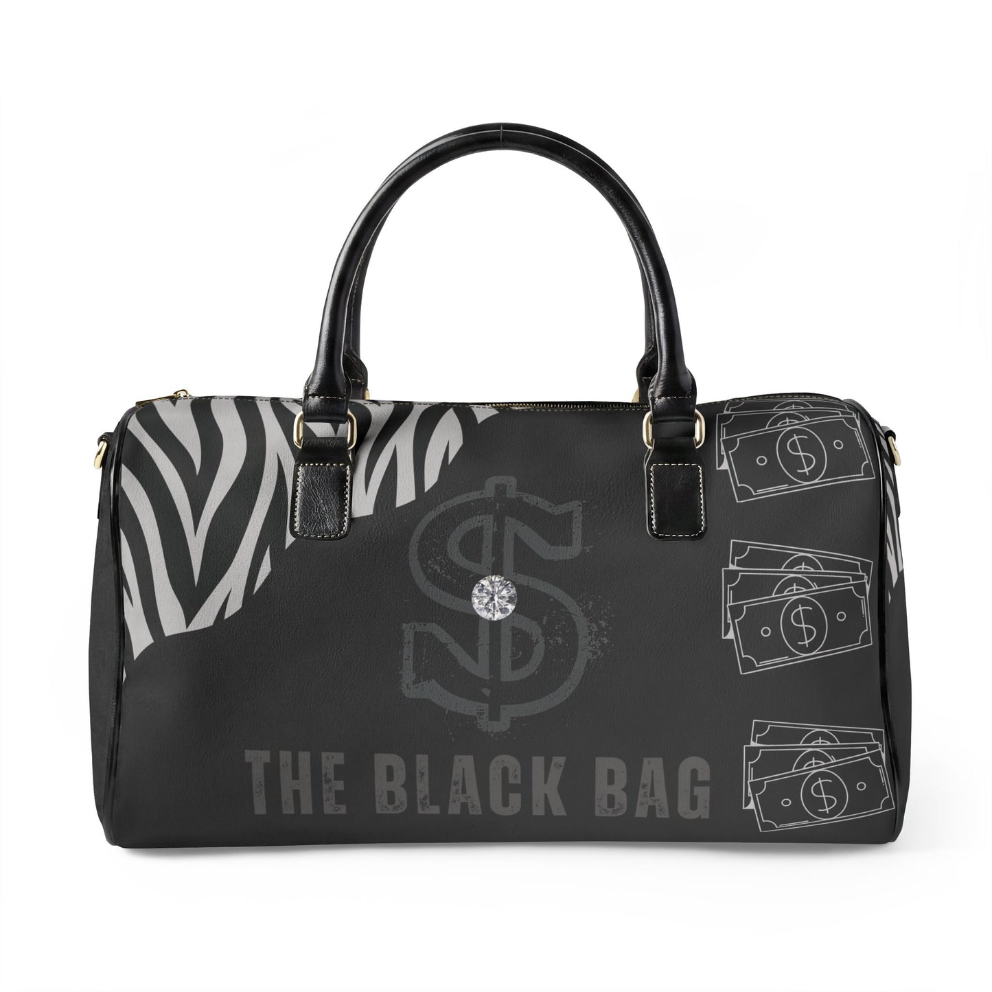 The Black Bag – Luxury Leather Travel Bag