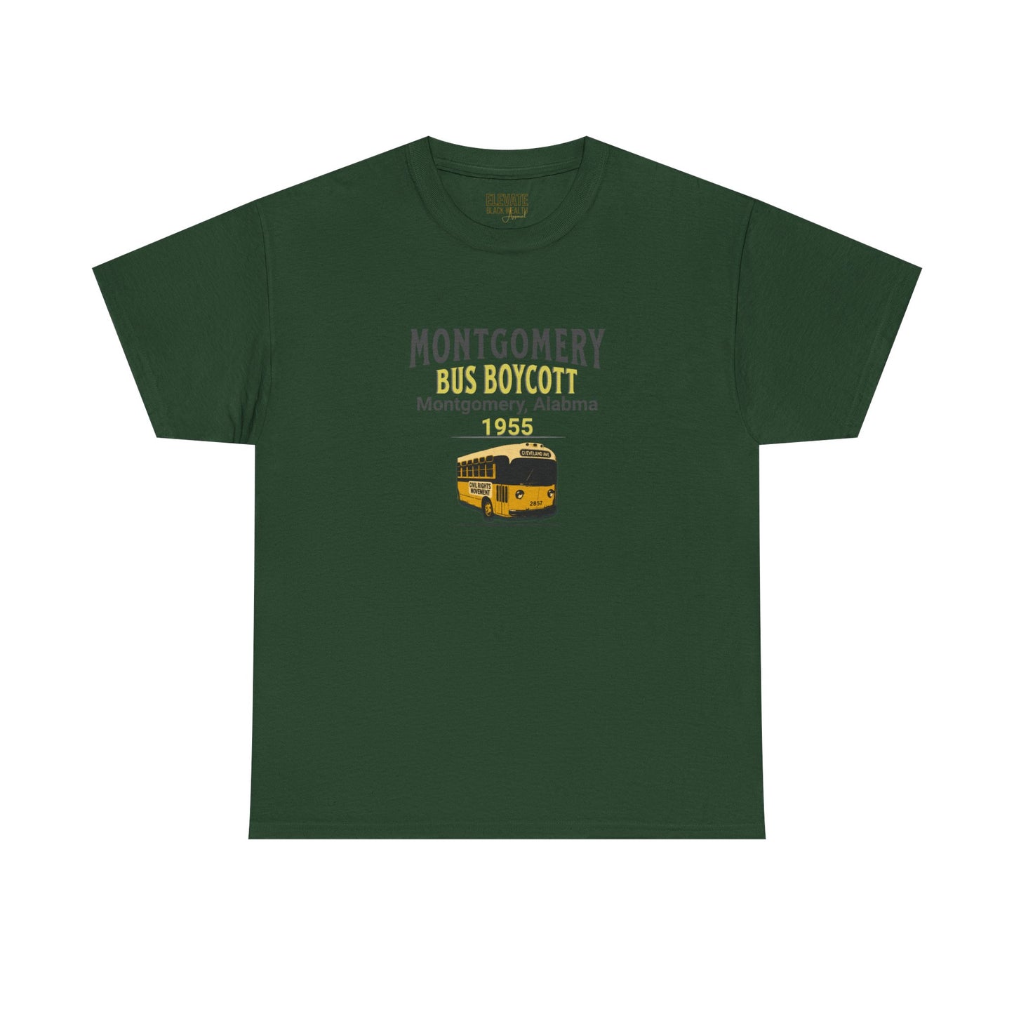 Montgomery Bus Boycott Resistance Tee — Civil Rights Protest Shirt