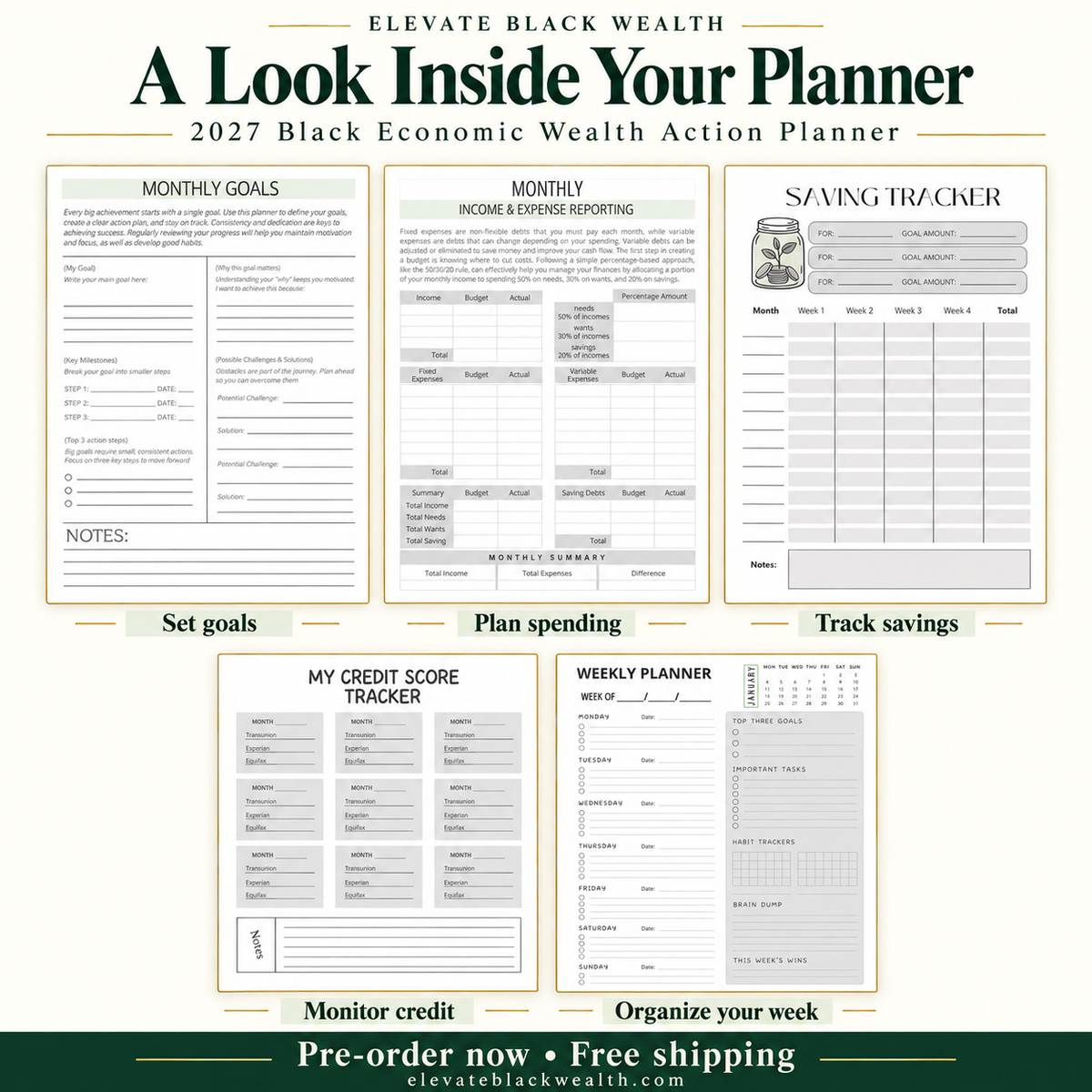 2027 Black Economic Wealth Action Planner