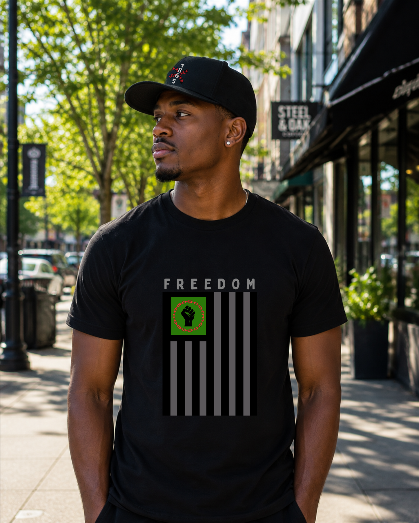 Freedom Flag T-Shirt — Graphic Tee