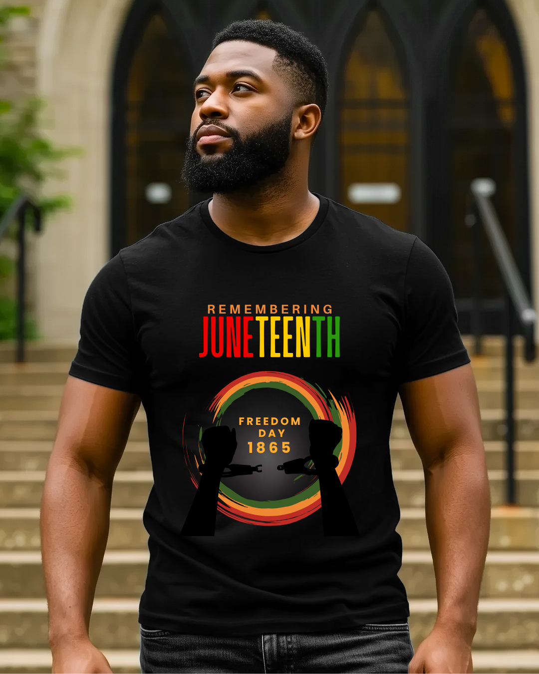 Juneteenth Remembering Tee — "Freedom Day 1865" Celebration T-Shirt